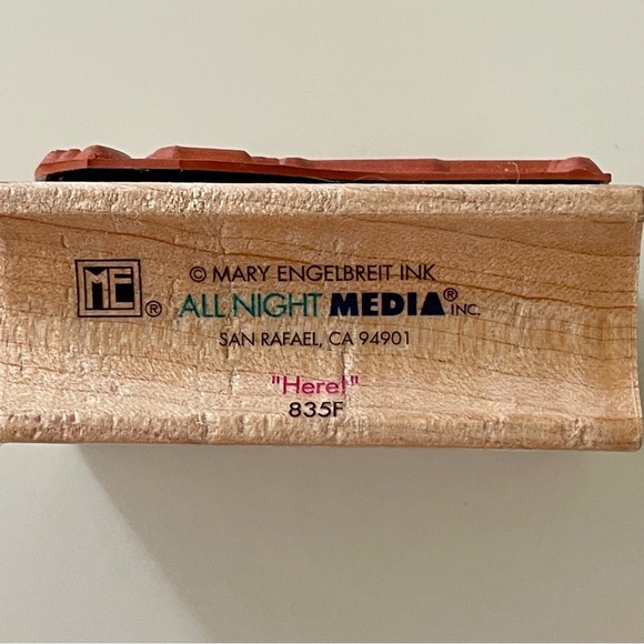 Mary Engelbreit Ink Stamps (3) and LOVE Ink Stamp - Picture 8 of 15